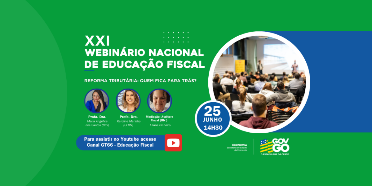 Reforma Tributária é Tema de Webinário Nacional de Educação Fiscal