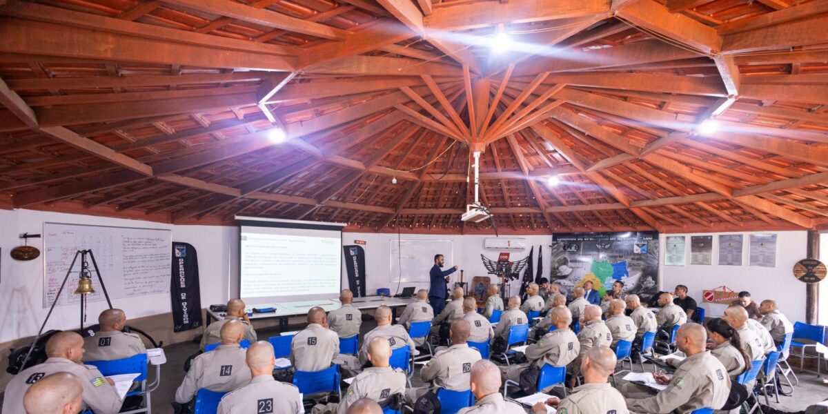 Auditores participam da formação de militares que atuarão nas operações de divisas do Estado de Goiás