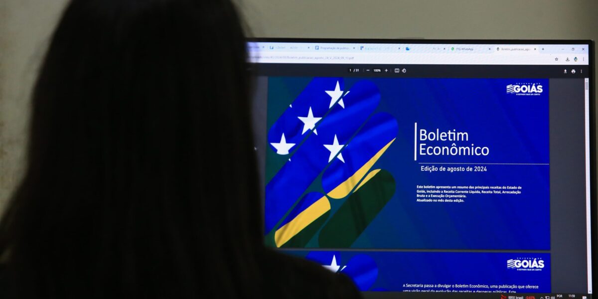 Governo de Goiás aumenta transparência com publicação de boletim econômico