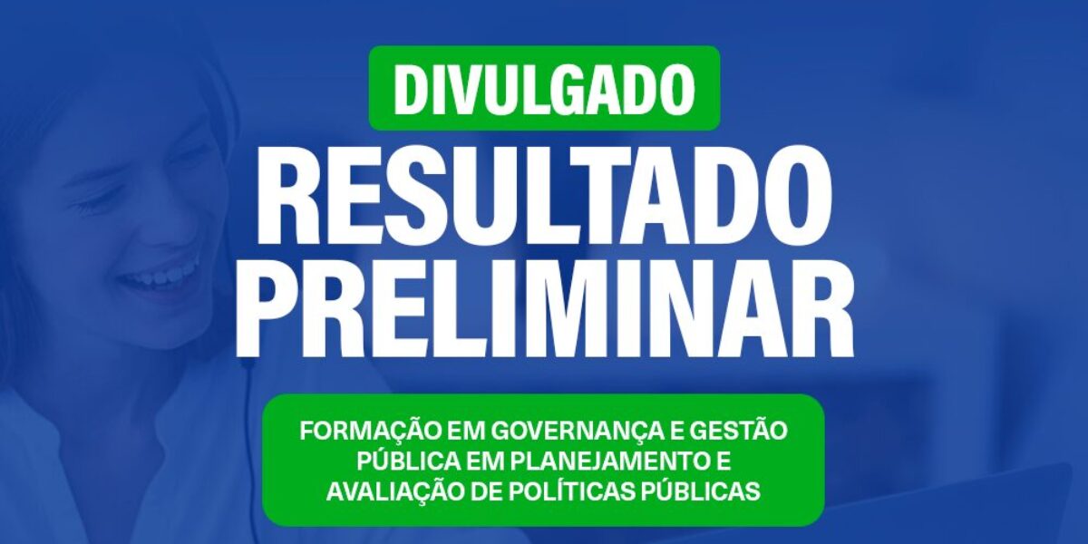 Divulgado resultado preliminar da seleção para formação da Rede Sipofe