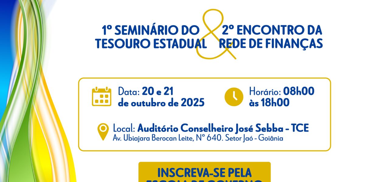 Economia promove encontro para integração e inovação na gestão fiscal; inscrições terminam na quarta-feira (15)