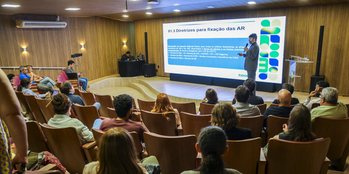 Curso de Reforma Tributária aborda distribuição do IBS e regras para serviços financeiros