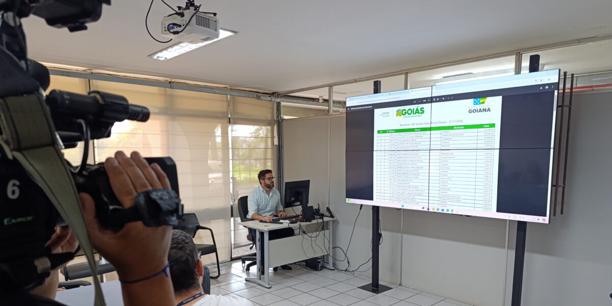 Moradora de Goiânia ganha prêmio de R$ 50 mil na Nota Fiscal Goiana