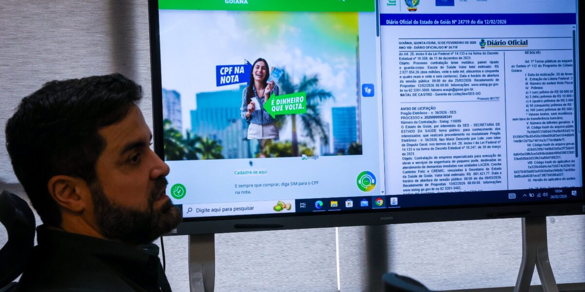 Prêmio de R$ 50 mil da Nota Goiana sai para moradora de Goiânia