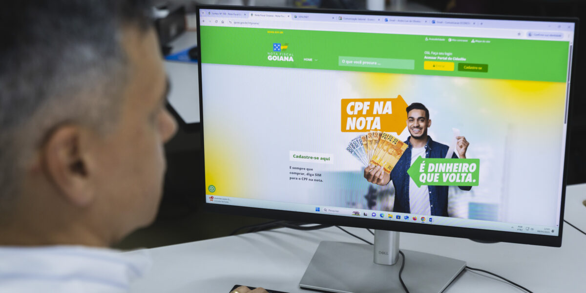 Nota Fiscal Goiana homologa sorteio de março e abre prazo para resgate dos prêmios