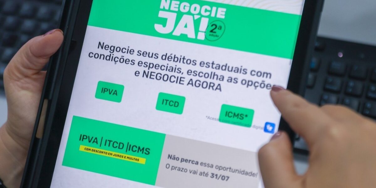 Contribuintes têm até 31 de julho para negociar débitos pelo Negocie Já II