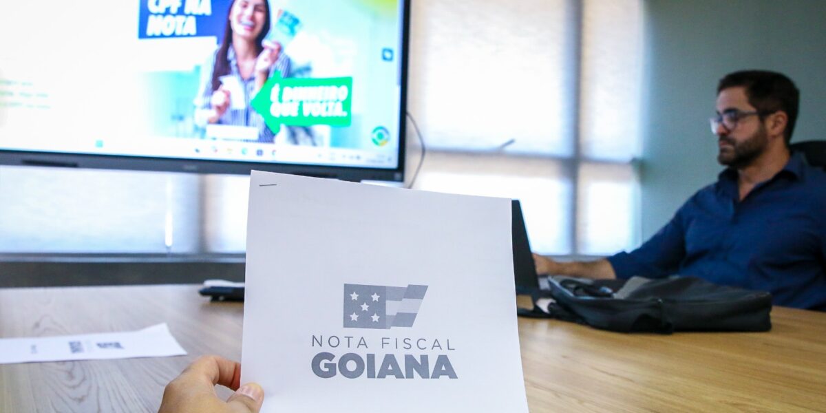 Morador de Anápolis ganha R$ 50 mil na Nota Fiscal Goiana