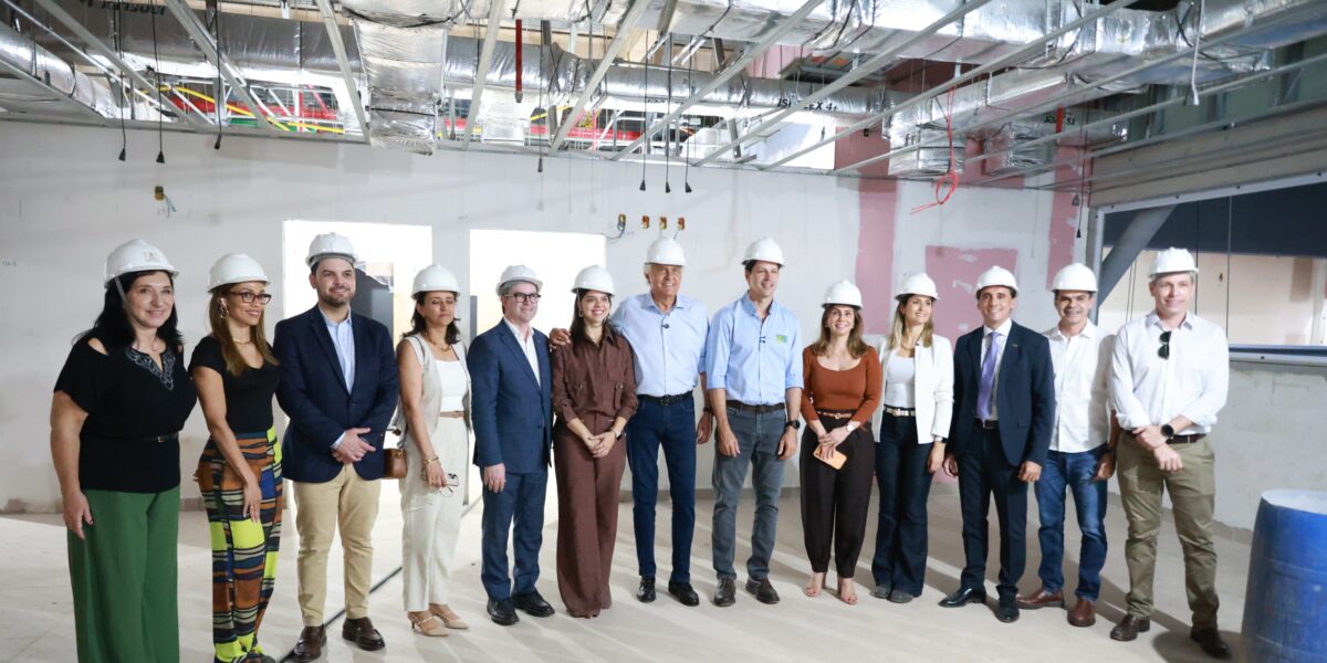 Governador vistoria obras do novo Hugo e garante funcionamento em 2027