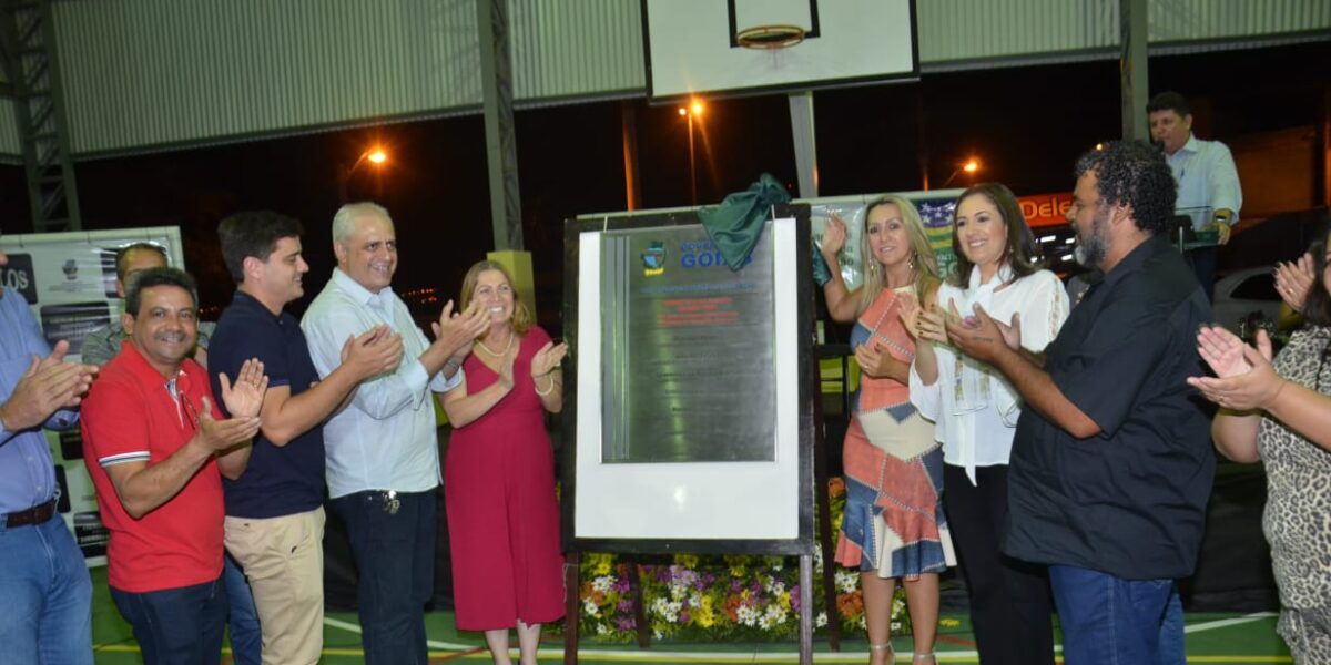 Governo de Goiás inaugura ambiente de convivência em duas escolas estaduais de Luziânia