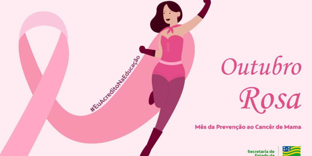 Roda de conversa com digital influencer Lu Salatiel é uma das atrações da campanha Outubro Rosa, promovida pela Seduc Goiás