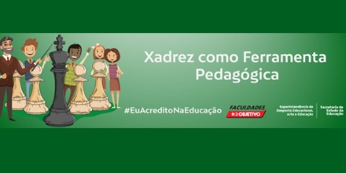 Xadrez como ferramenta pedagógica é tema de curso ofertado pela Seduc