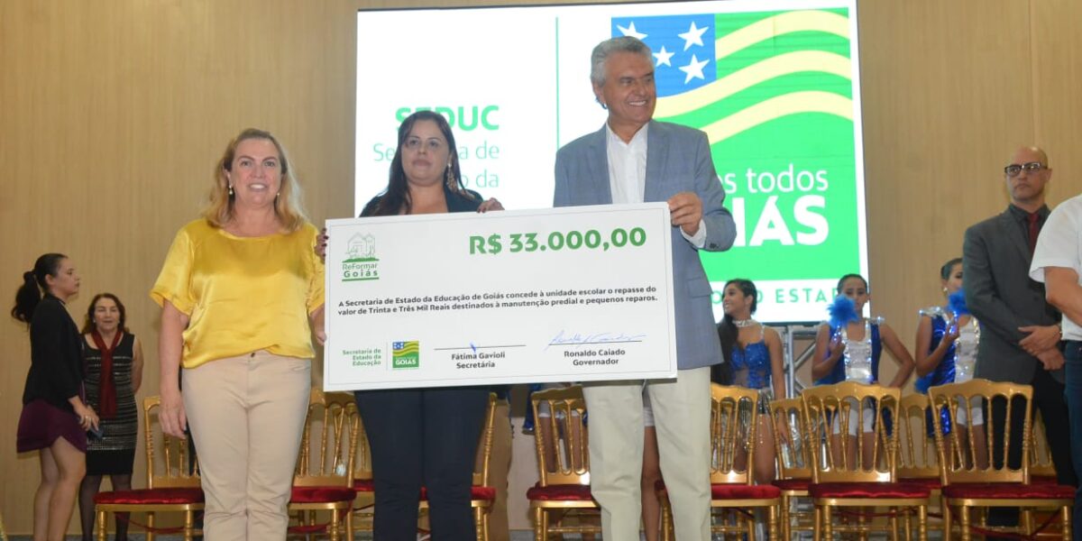 Governo de Goiás e Seduc liberam quase R$ 27 milhões para obras em mais de 900 escolas da rede