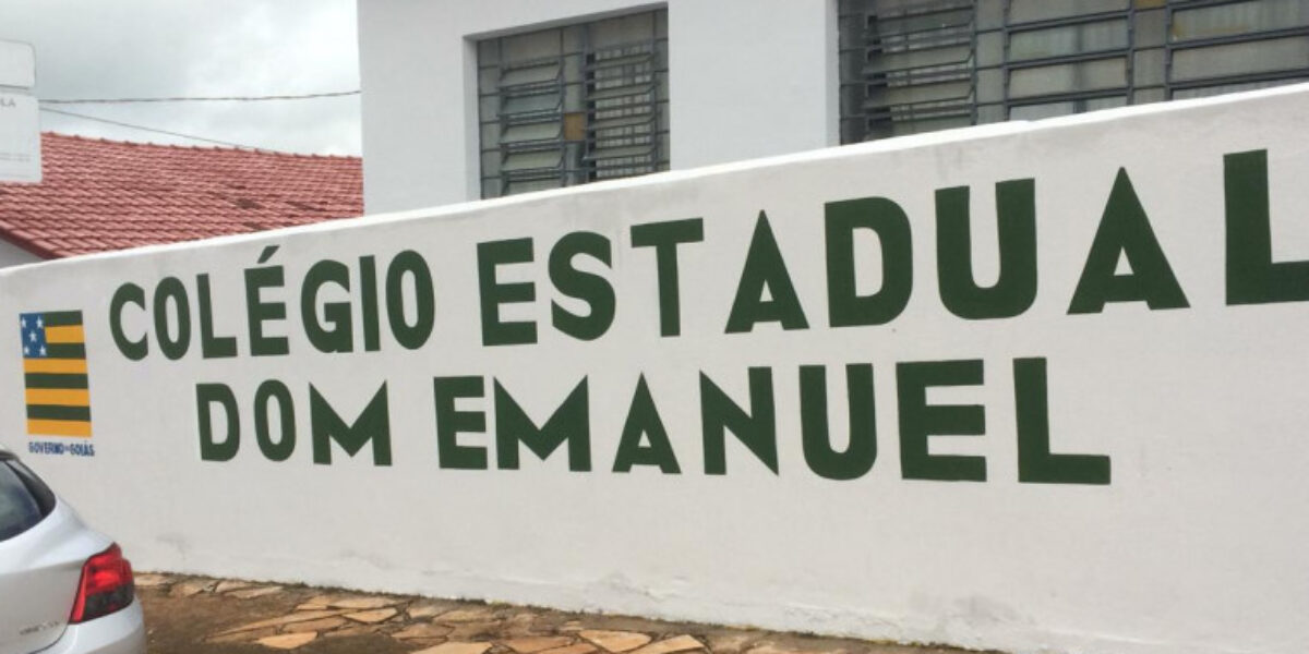Escolas de Goiás passam por reformas para receber alunos no início do ano letivo de 2020