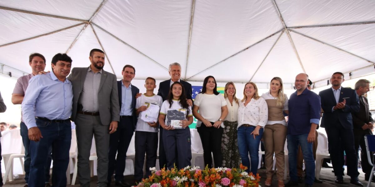 Governo de Goiás anuncia conclusão das obras da Escola Estadual Cunha Bastos