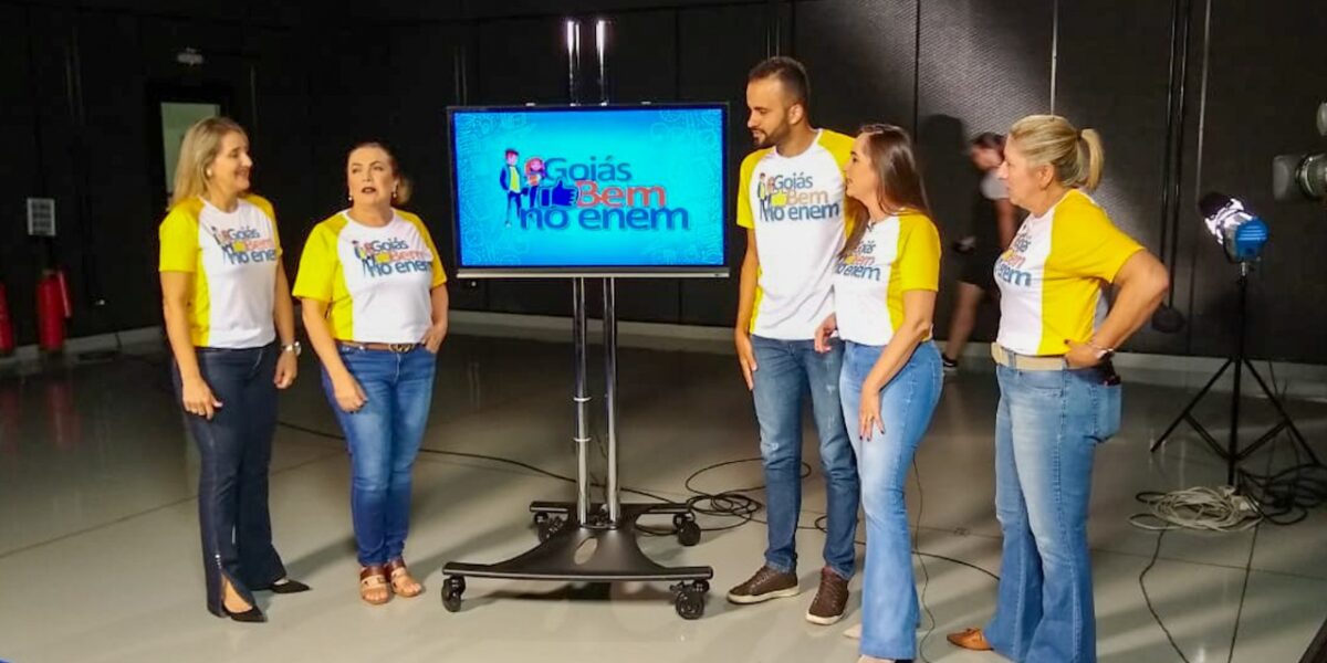 Goiás Bem no Enem 2020 começa neste sabádo, na TV Brasil Central