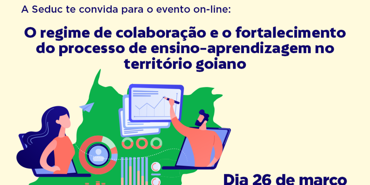 Seduc realiza evento on-line sobre a importância do regime de colaboração no âmbito da Educação