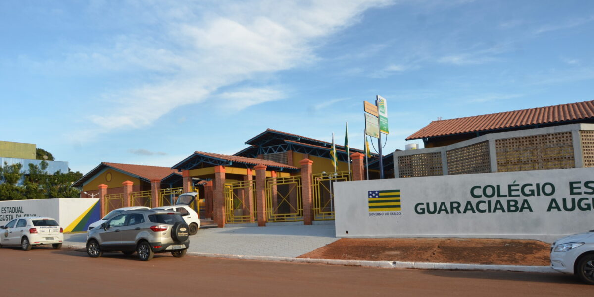 Inauguração Colégio Estadual Guaraciaba Augusta da Silva