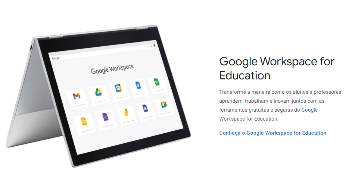 Seduc disponibilizará ferramentas da Google para professores