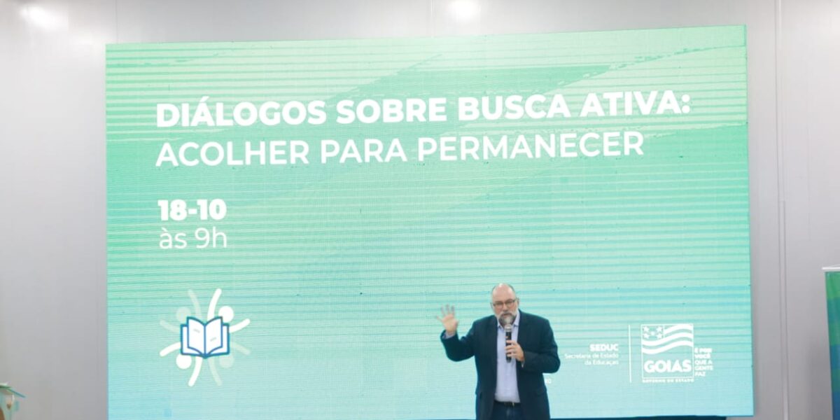 Governo de Goiás lança programa Busca Ativa Escolar