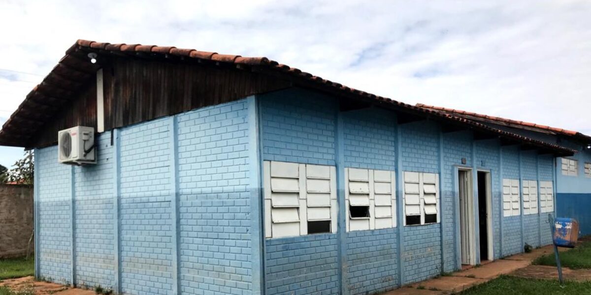 Escola estadual de Chapadão do Céu ganha reforma completa depois de 25 anos