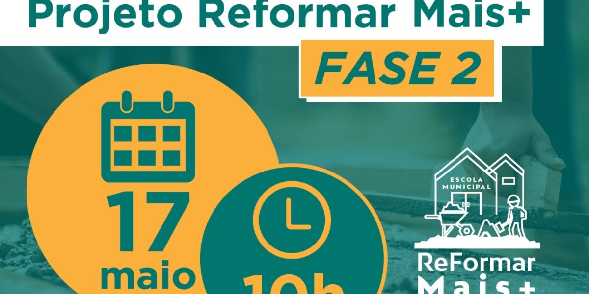 Governo de Goiás faz repasse de R$ 8 milhões a prefeituras em nova etapa do projeto Reformar Mais+