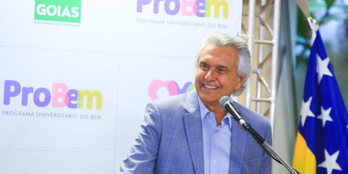 Governo de Goiás lança 4 mil novas bolsas do ProBem