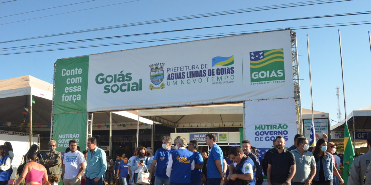 Mutirão Governo de Goiás – Águas Lindas de Goiás