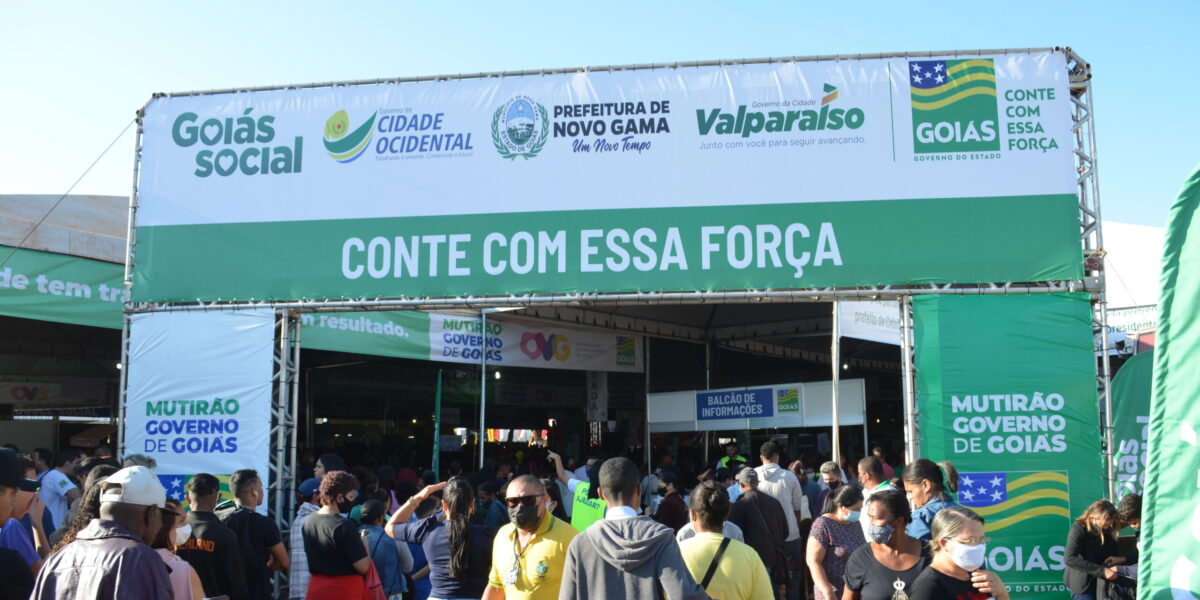 Mutirão Governo de Goiás – Valparaíso