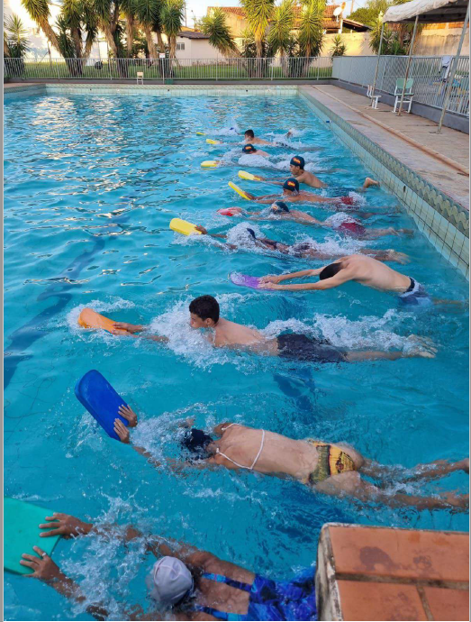 Projeto Desporto Educa – “A influência da prática regular de natação no desenvolvimento motor global na adolescência” - Prof. Orilda - C. E. Polivalente Dr. Meneses Junior - CRE Itumbiara?