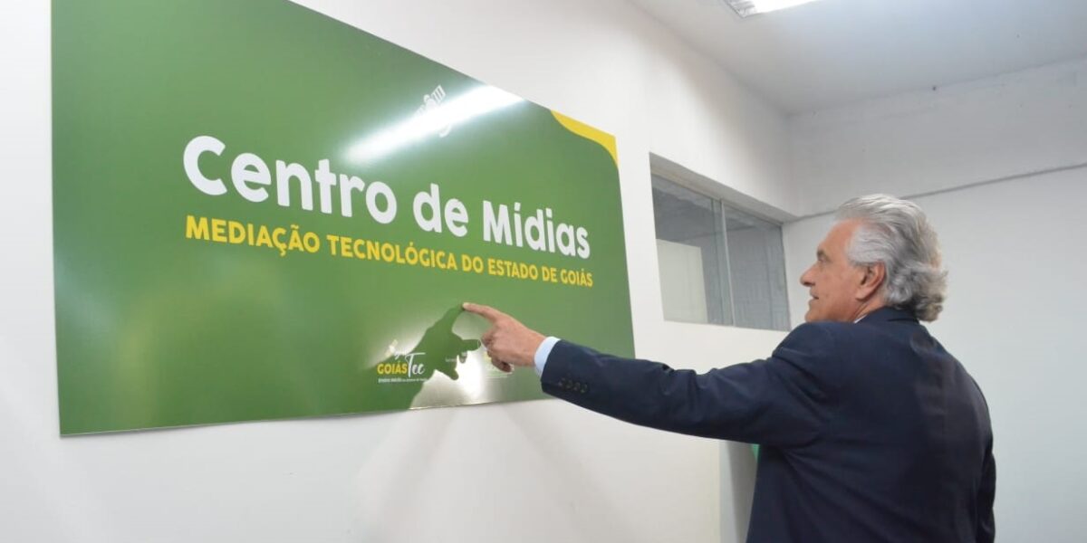  Inovação: Governo de Goiás inaugura Centro de Mídias para atender o programa GoiásTec
