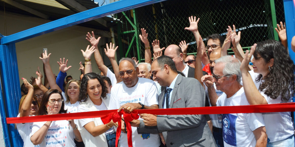 Inauguração do Centro Educacional Bilíngue de Surdos de Goiânia