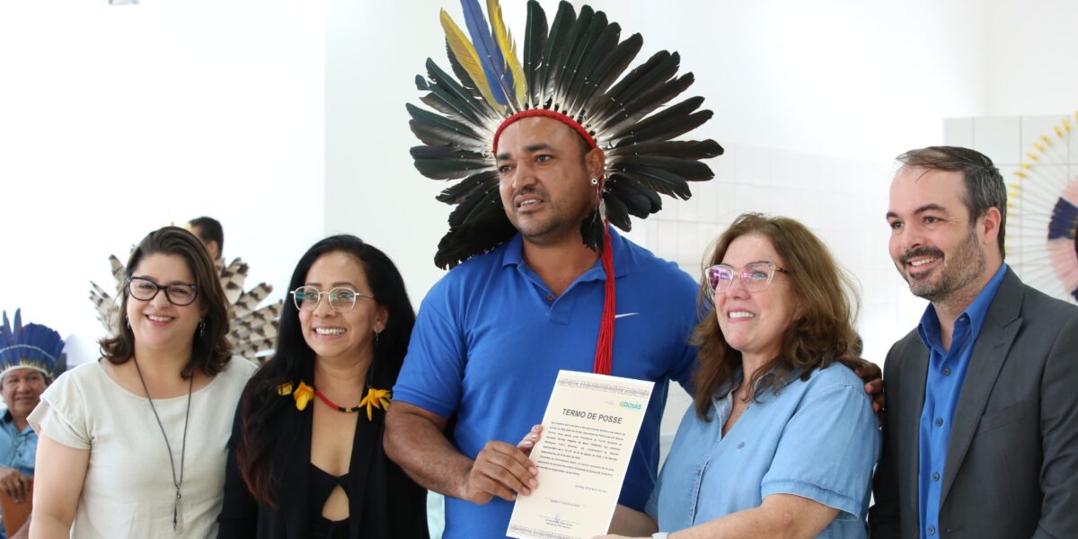 Governo Estadual empossa diretoria do primeiro Fórum de Educação Escolar Indígena de Goiás