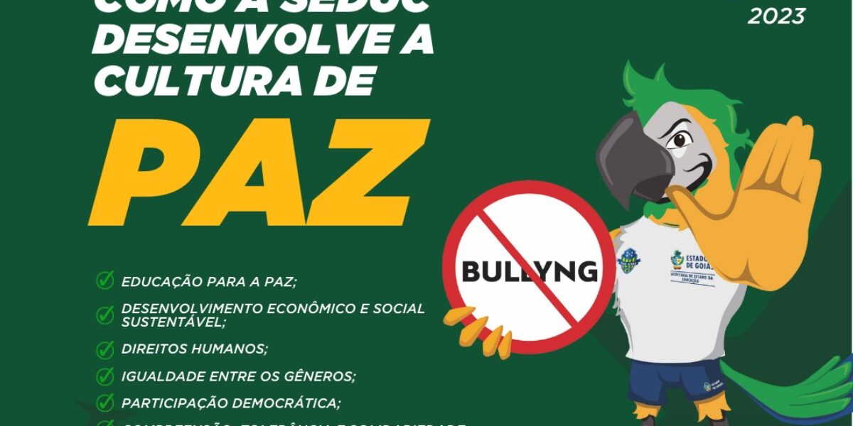 Cultura de Paz: Jogos Estudantis de Goiás promovem campanha de combate ao bullying na edição 2023