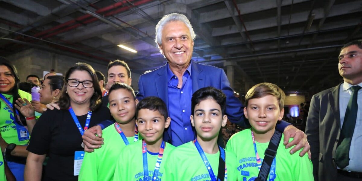 “Fundamental é poder dar oportunidade para milhares de jovens de colégios públicos”, diz Caiado durante abertura da Campus Party Goiás