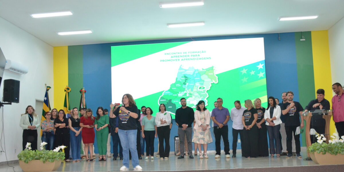 Primeira turma de novos professores efetivos da rede estadual participa de encontro formativo na Seduc Goiás