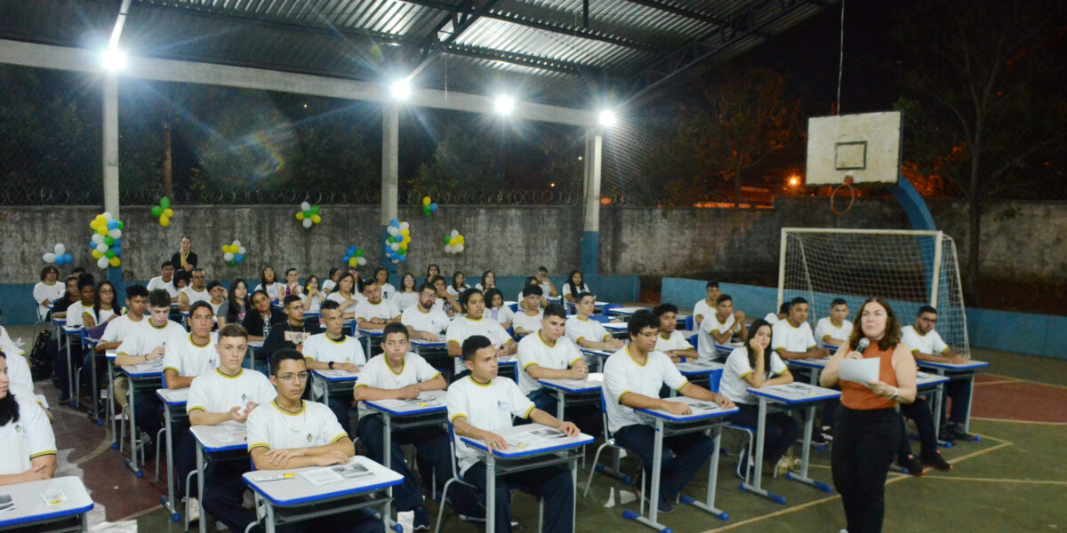 Estudantes da rede pública estadual tem cursinho preparatório para o Enem 2023