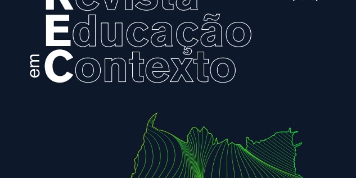 Secretaria da Educação anuncia 3ª edição  da Revista Educação em Contexto (REC)