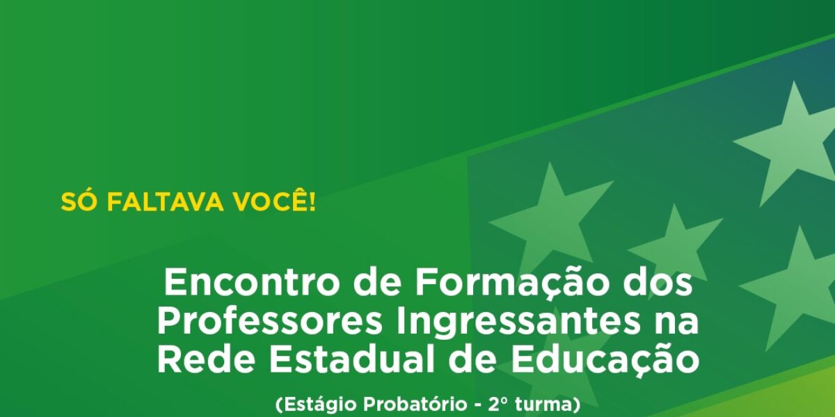 Professores convocados no concurso da Educação passam por formação na sede da Seduc Goiás