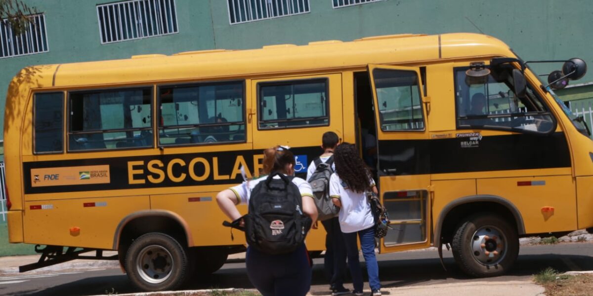 Transporte Escolar é uma das prioridades do Governo de Goiás