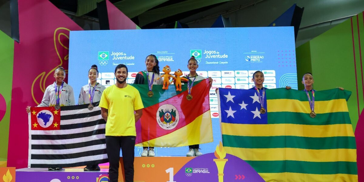 Com a conquista de 16 medalhas, Goiás segue sendo destaque nos Jogos da Juventude 2023