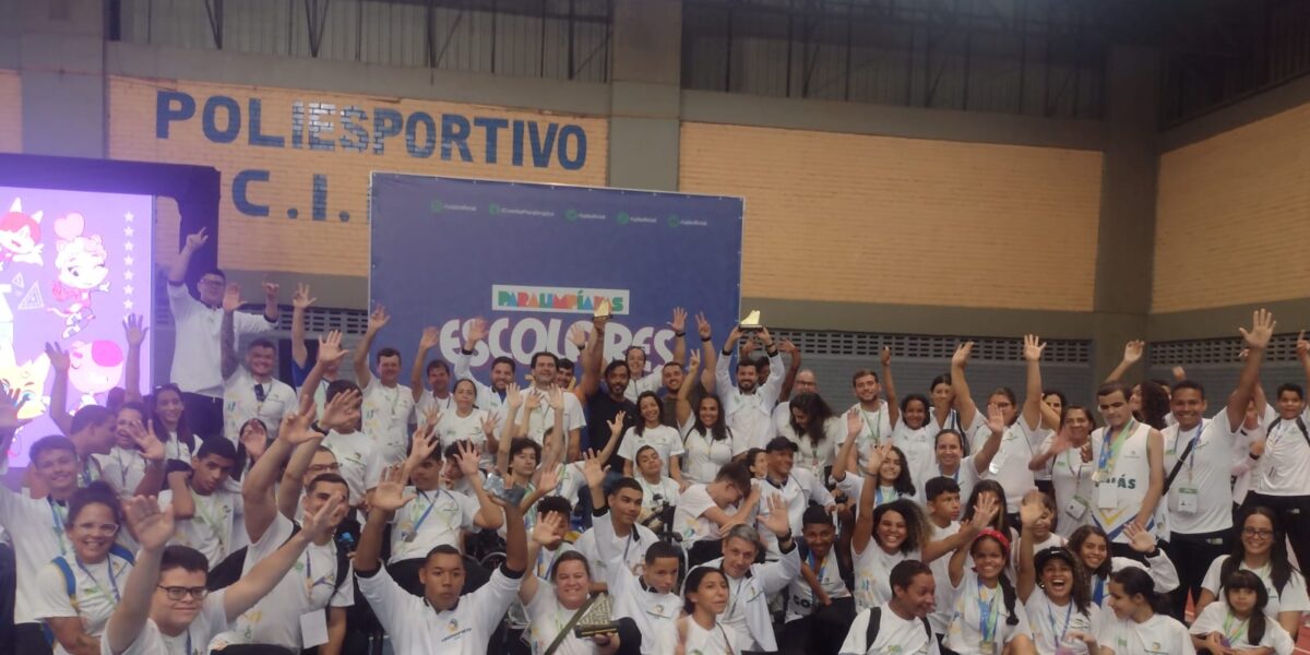 Paralimpíadas Escolares: Delegação goiana conquista 117 medalhas