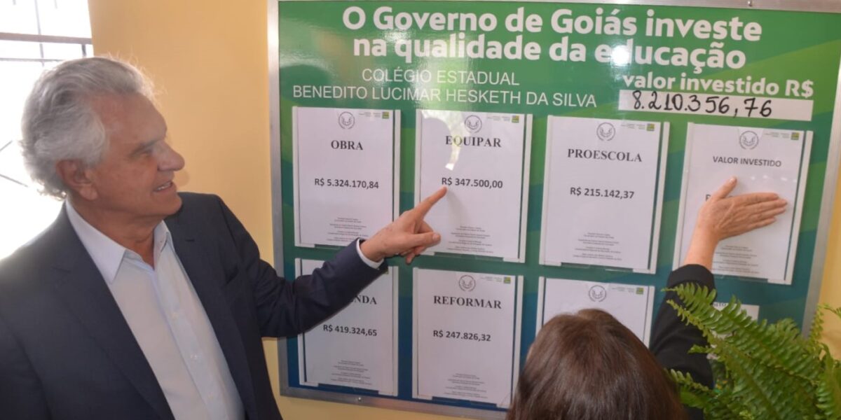 Colégio Estadual Benedito Lucimar Hesketh, de Goiânia, ganha quadra poliesportiva