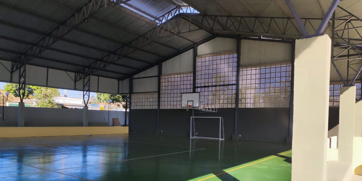 Quadra poliesportiva do Colégio Estadual Benedito Lucimar Hesketh será inaugurada nesta quarta-feira