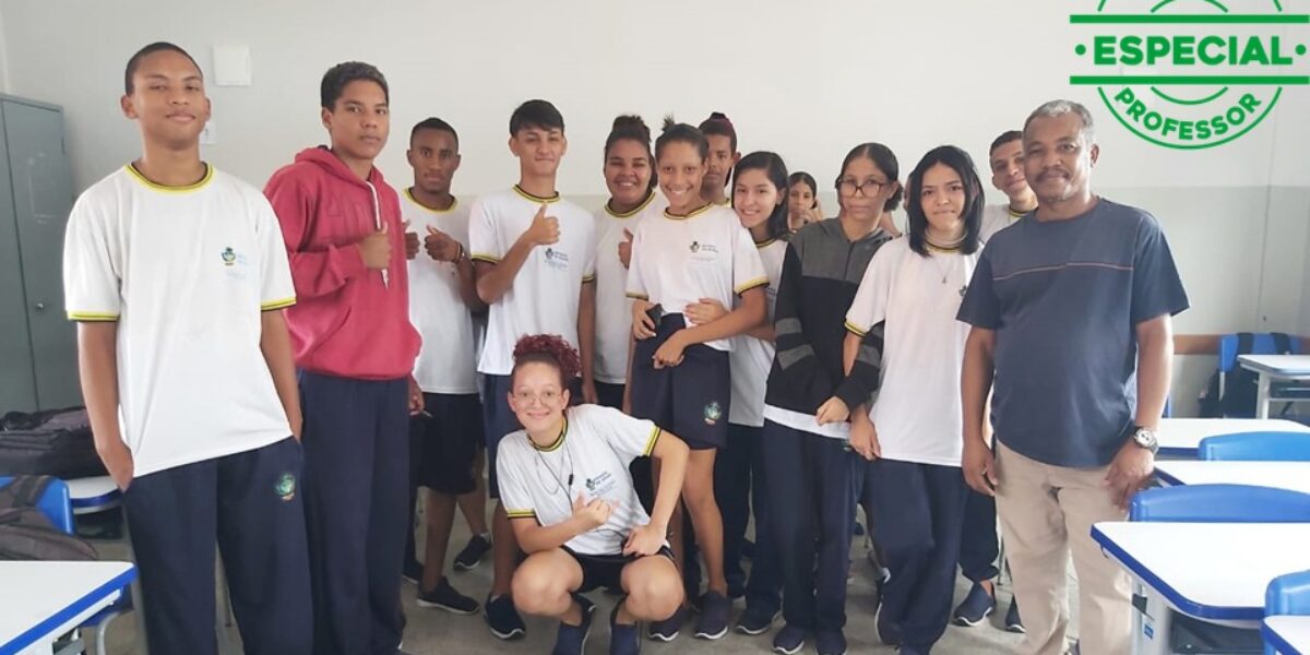 Professor de Matemática em Teresina de Goiás inspira estudantes na escolha da profissão docente