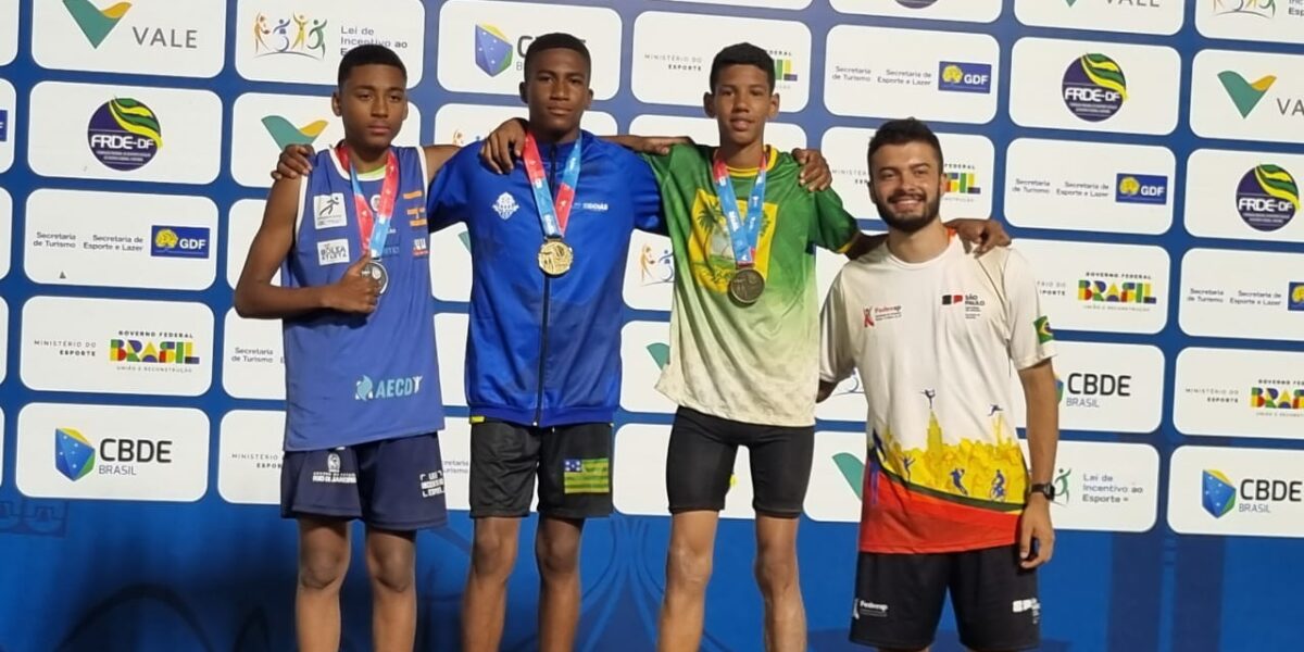 Estudantes-atletas que representam Goiás nos Jogos Escolares Brasileiros de 2023 já conquistaram 13 medalhas