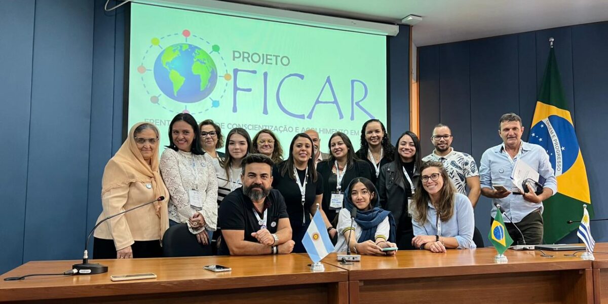 Escola da rede estadual em Nova Veneza é destaque em Brasília com projeto de acolhimento dos estudantes