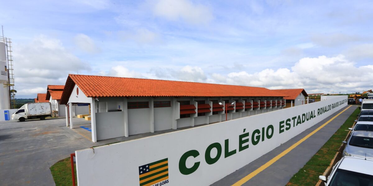 Governo de Goiás inaugura colégio no Jardim do Cerrado, em Goiânia