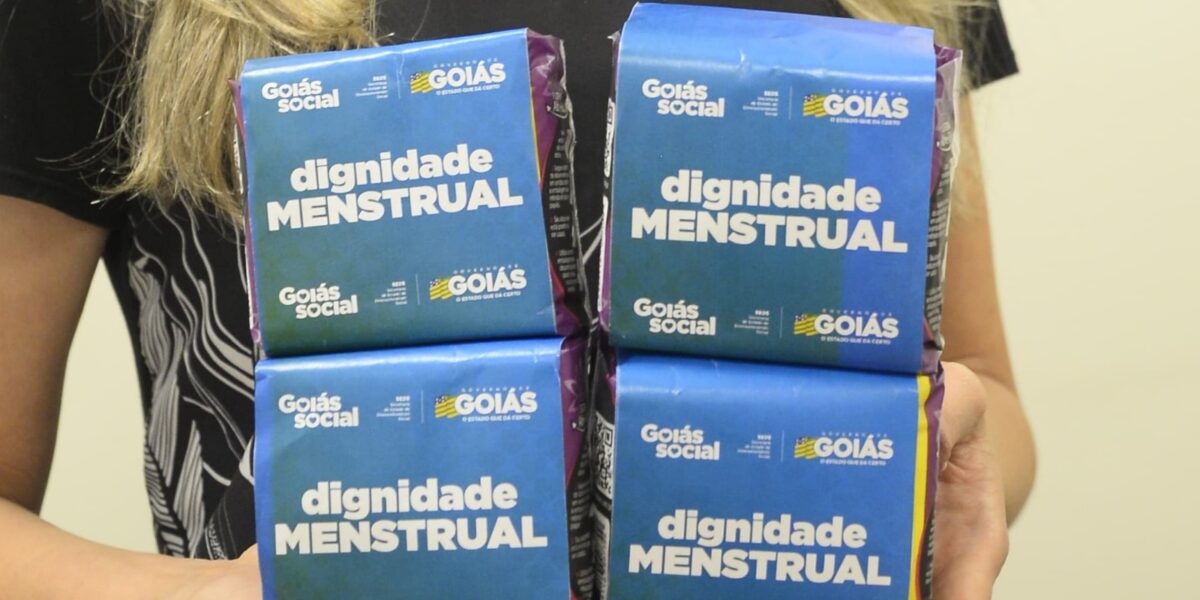 Mais de 65 mil estudantes da rede estadual são beneficiadas pelo Programa Goiano de Dignidade Menstrual