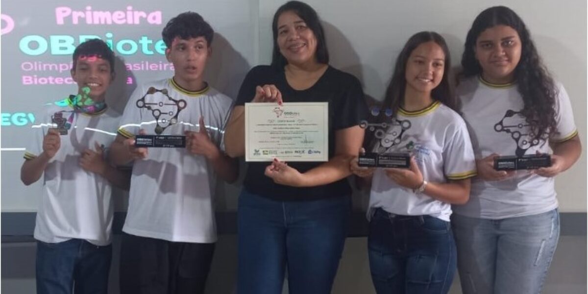 Estudantes goianos são premiados na 3ª Olimpíada Brasileira de Biotecnologia