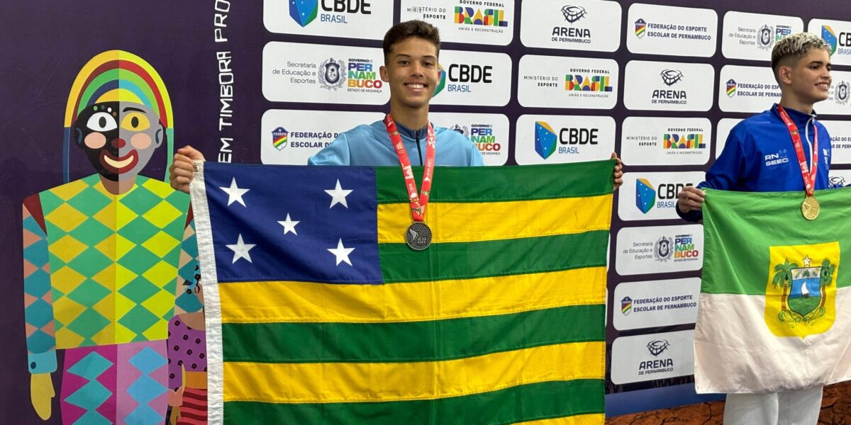 Delegação goiana conquista 30 medalhas nos Jogos Escolares Brasileiros 2024